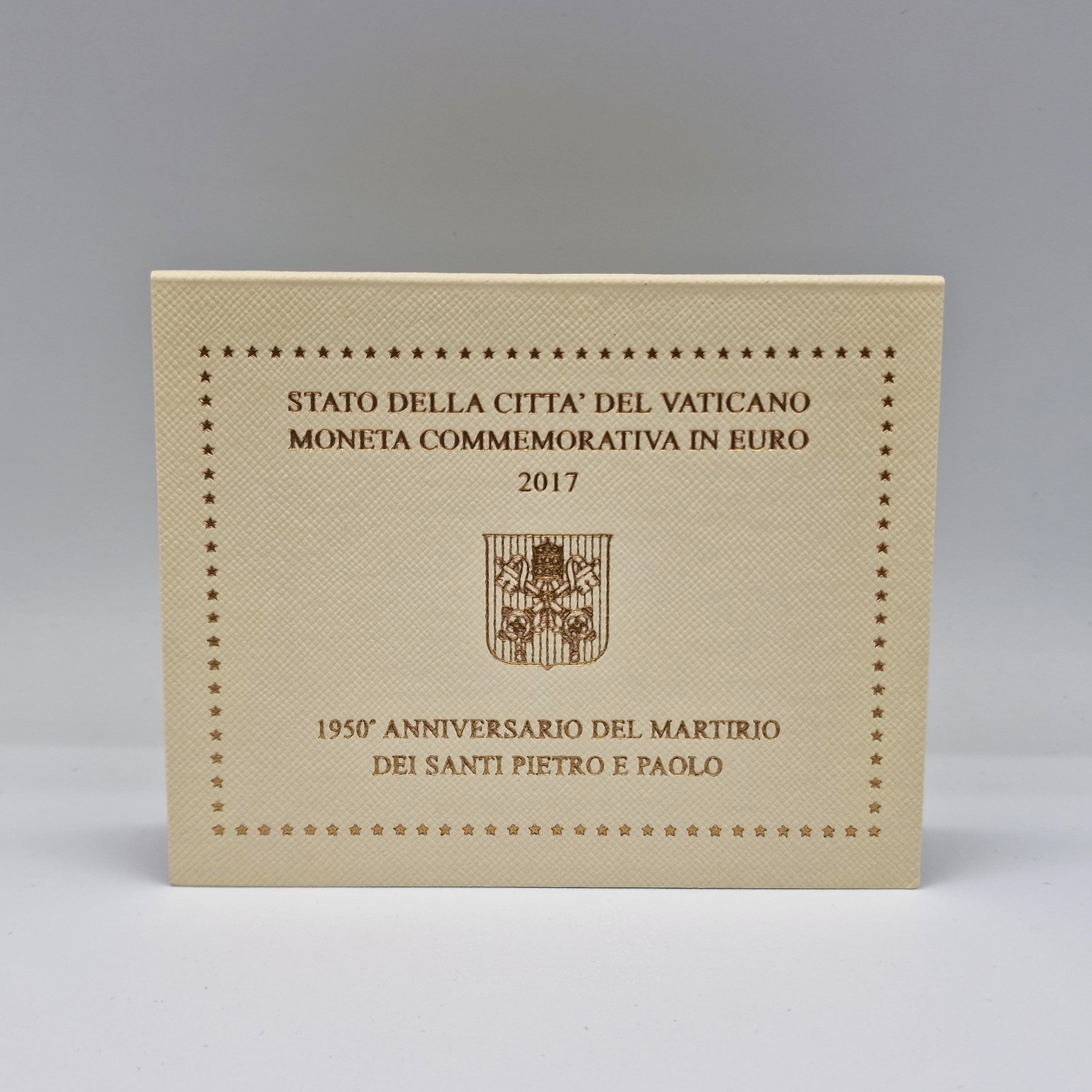 2017 Saint Peter and Paul - €2 Vatican Coincard